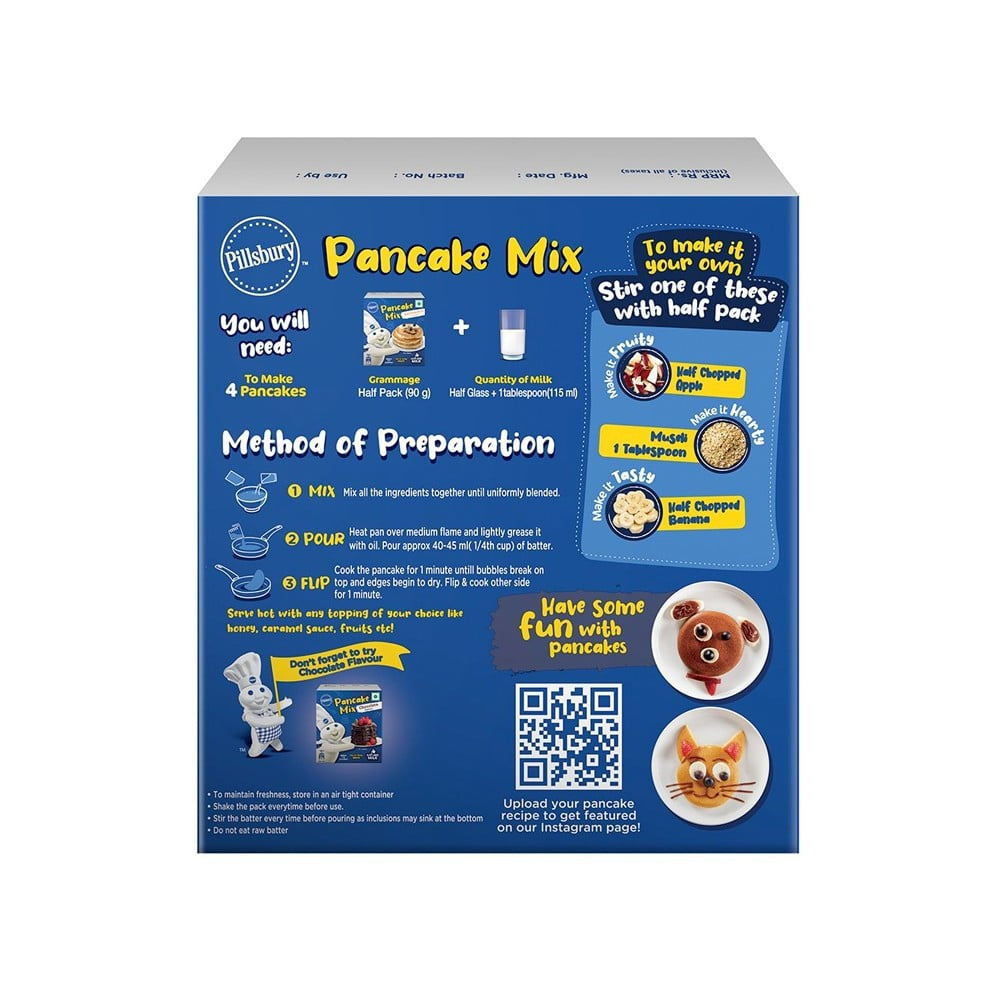 Pillsbury Butterscotch Pancake Mix : 180 g