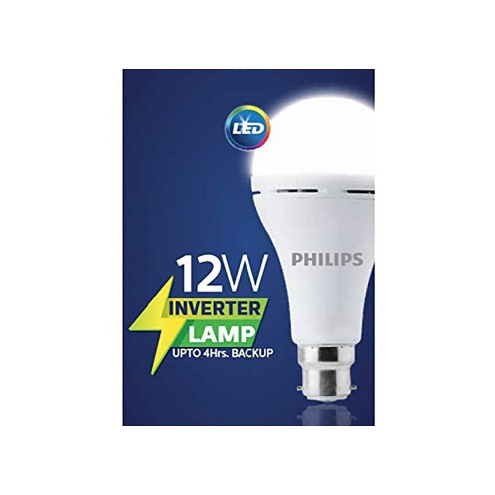 Philips Lighting Rechargeable 12W Inverter Bulb (Cool Daylight) : 1 piece