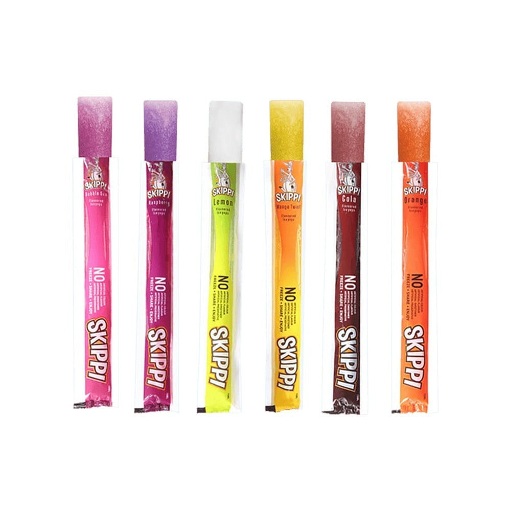 Skippi Natural Multi Flavour Ice Pops : 1 pack (12 piece x 70 ml)