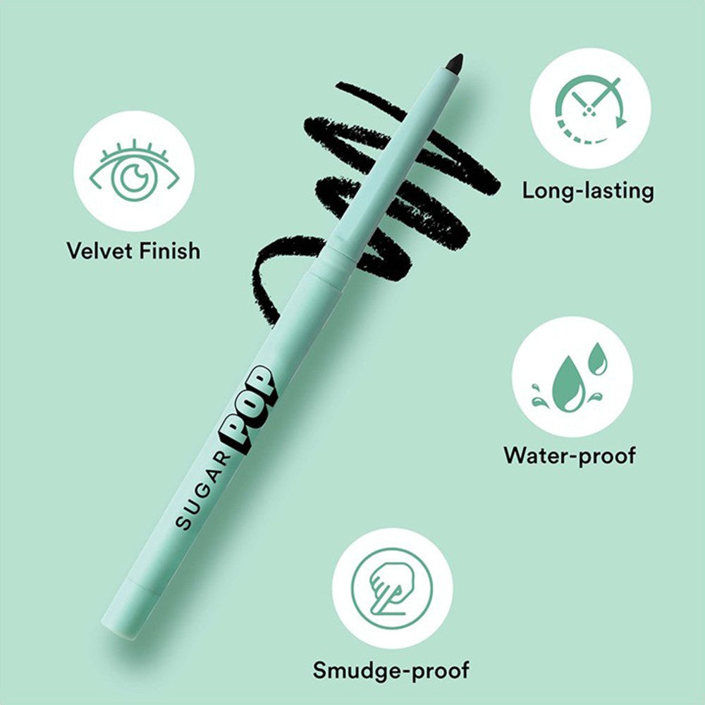 SUGAR POP Longwear Kajal (Black 01) : 0.3 g
