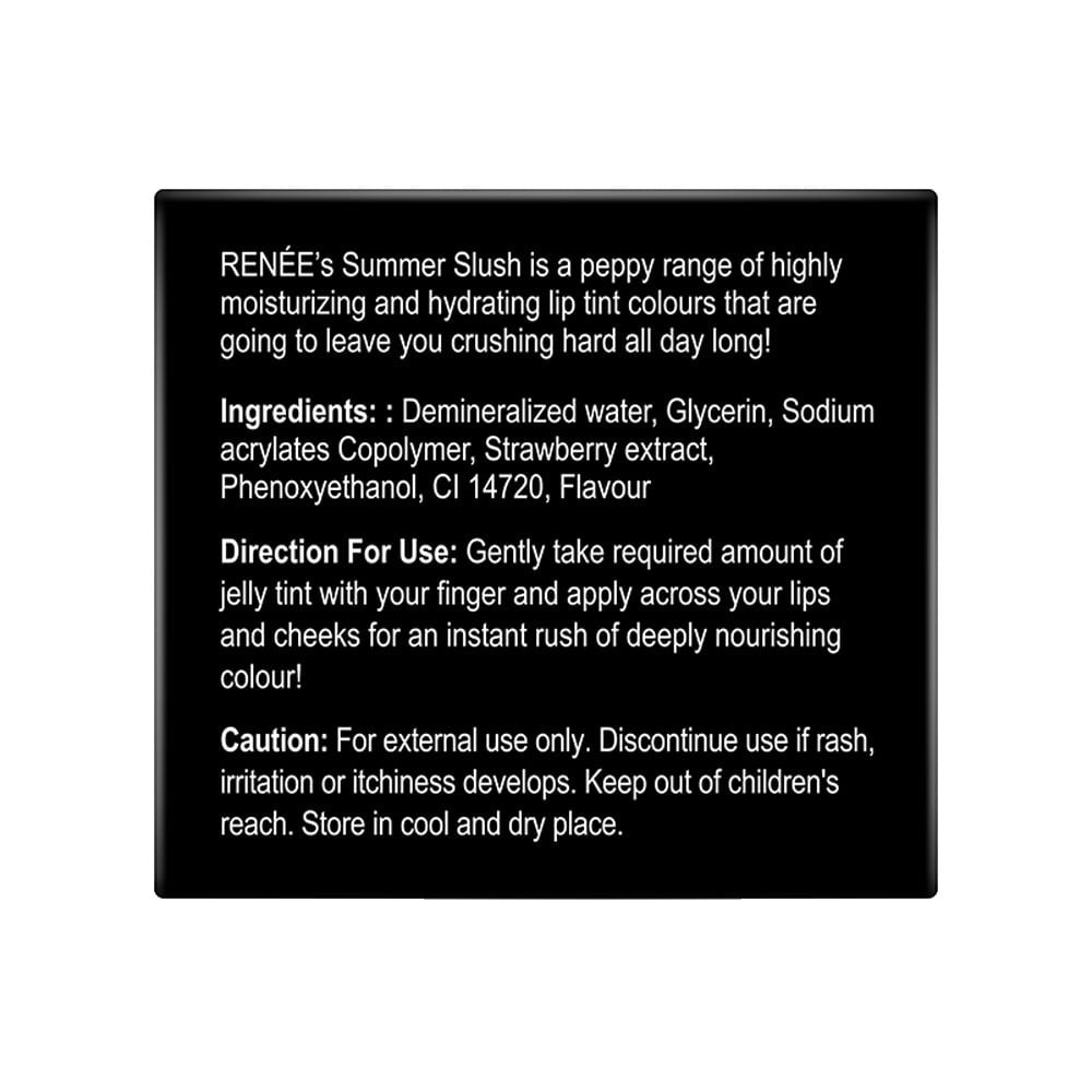 Renee Summer Slush Jelly Lip Tint (Juicy Strawberry) : 13 g