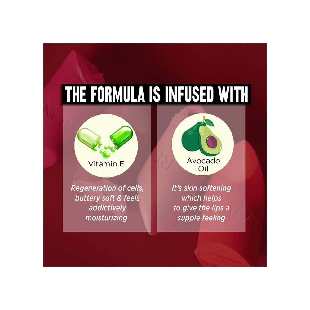 Revlon Super Lustrous Matte Lipstick (Blushing Nude) : 4.2 g