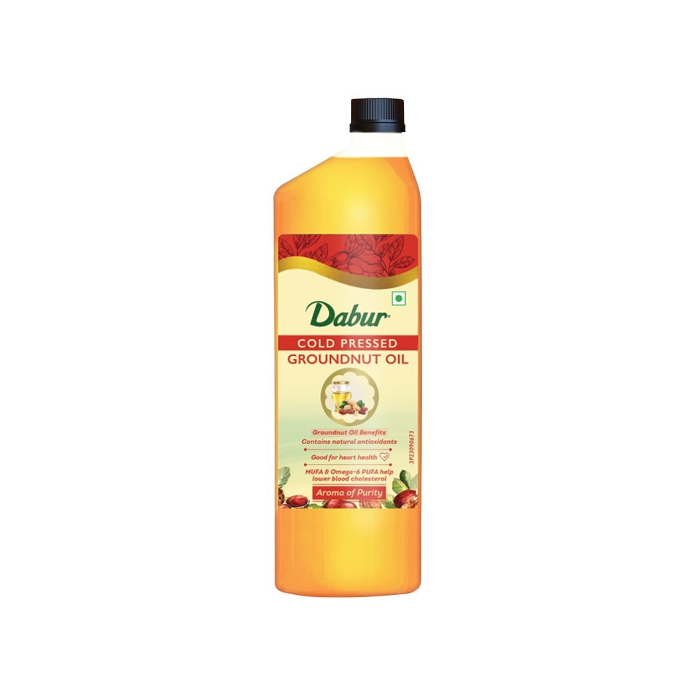 Dabur Cold Pressed Groundnut Oil : 1 ltr
