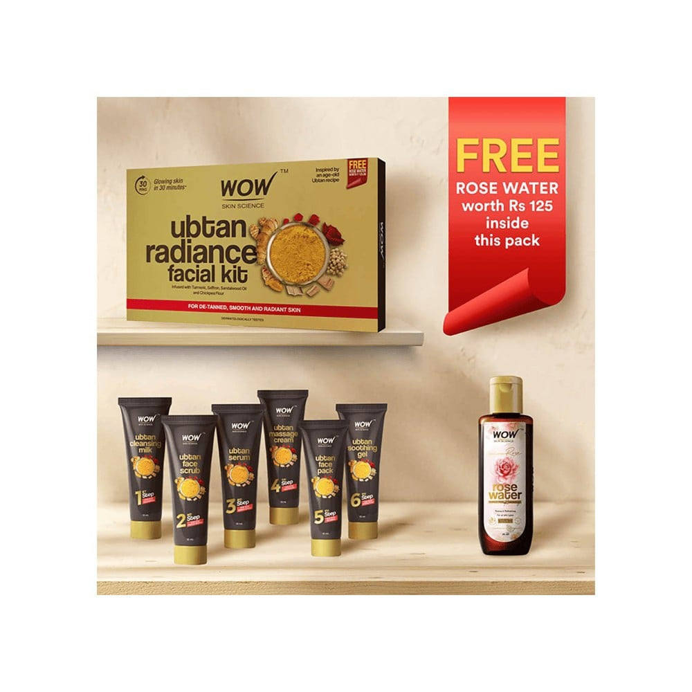 Wow Skin Science Ubtan Radiance Facial Kit : 1 pack