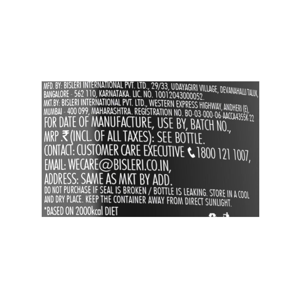 Bisleri Rev Cola Soft Drink : 600 ml
