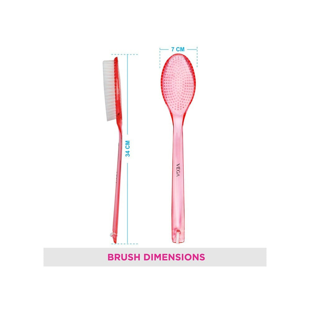 Vega New Luxury Bristle Bath Brush (BA-1/3) : 1 piece
