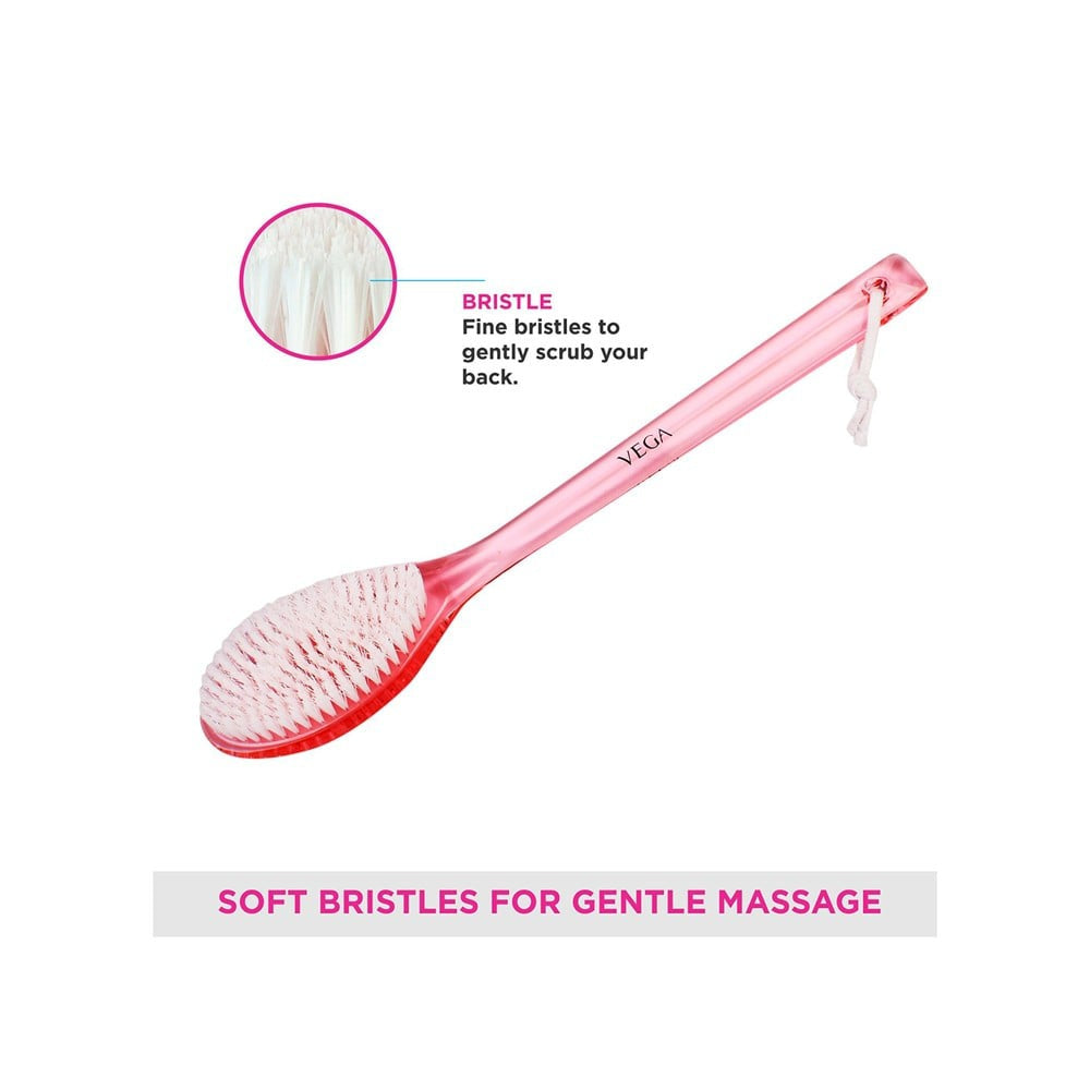Vega New Luxury Bristle Bath Brush (BA-1/3) : 1 piece