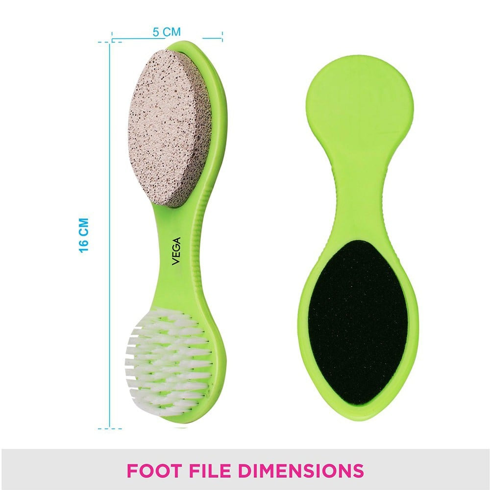 Vega 3 in 1 Pedicure Brush (PD-20) : 1 piece