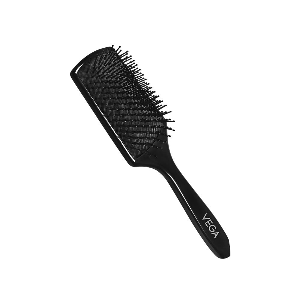 Vega Mini Paddle Hair Brush (Black) : 1 piece