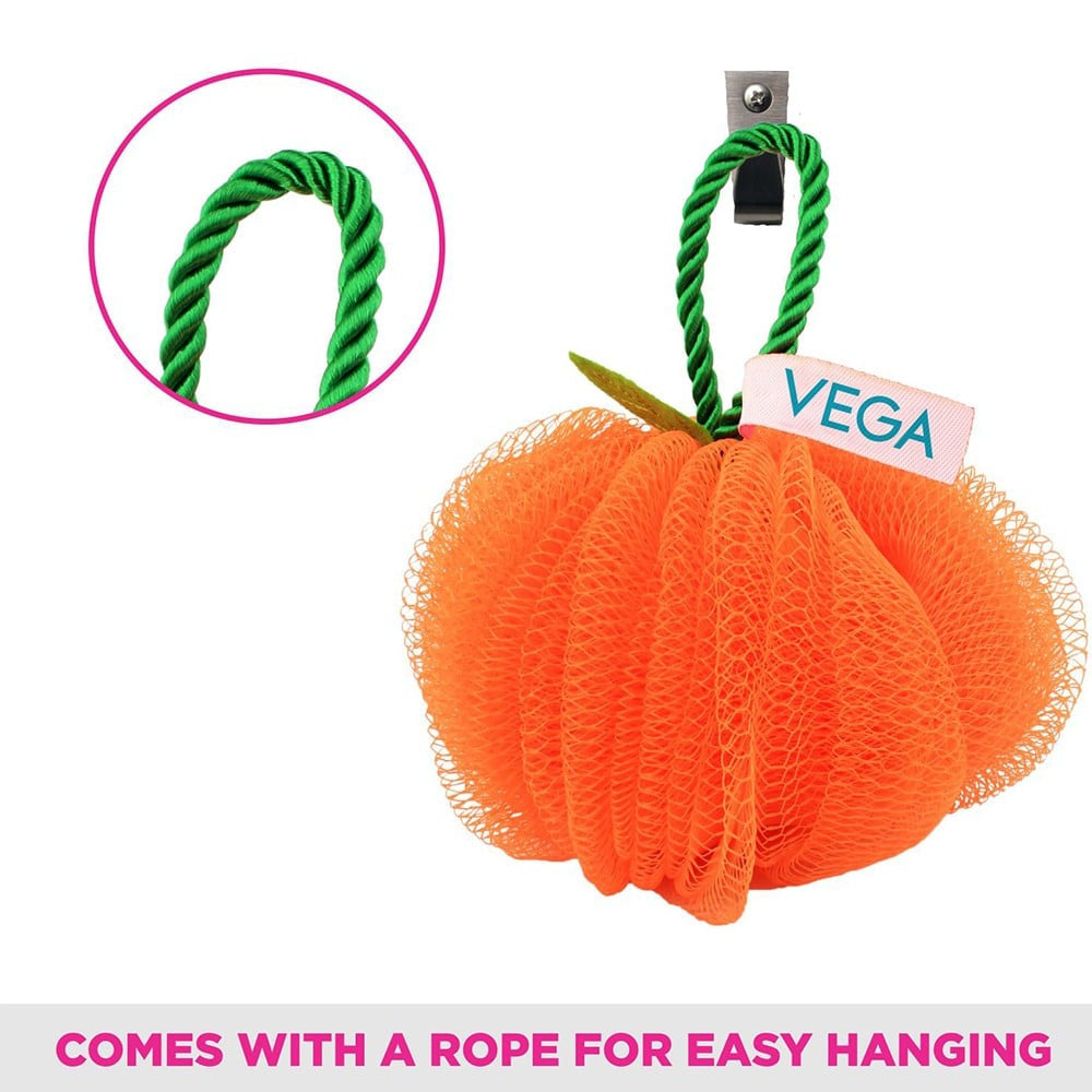 Vega Orange Shaped Bath Sponge Loofah (BA-3/10) : 1 piece