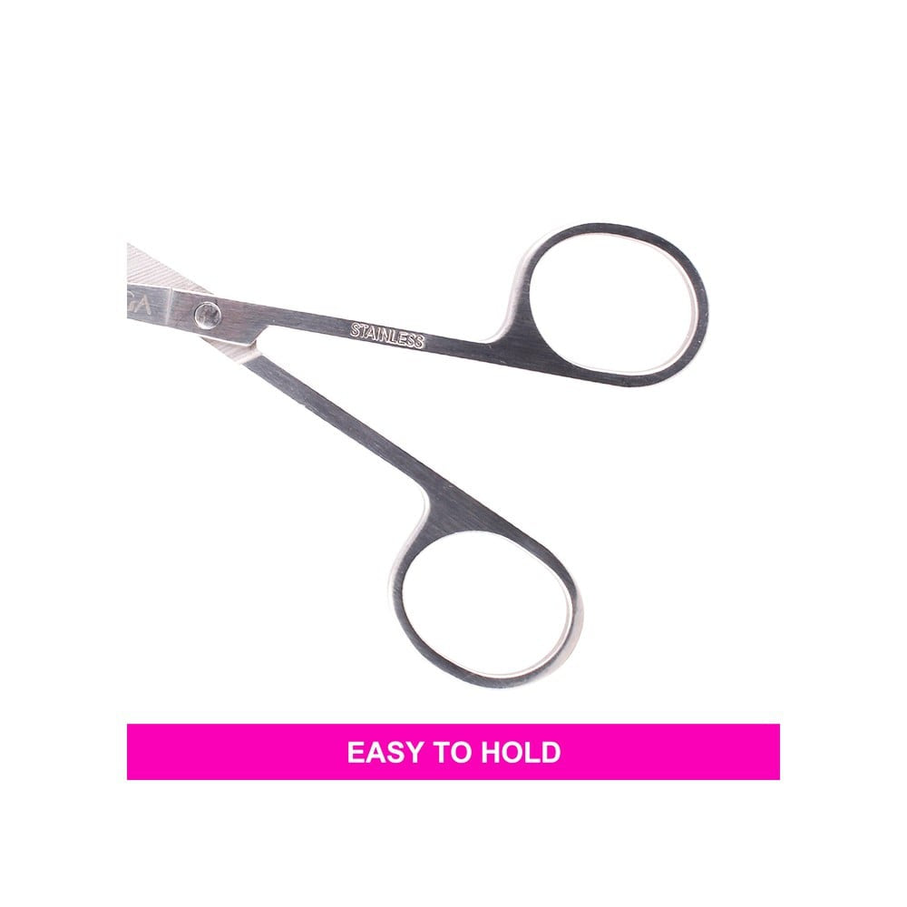 Vega Stainless Steel Nasal Safety Scissors : 1 piece