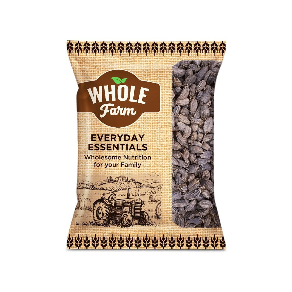 Whole Farm Premium Black Cardamom Whole : 50 g