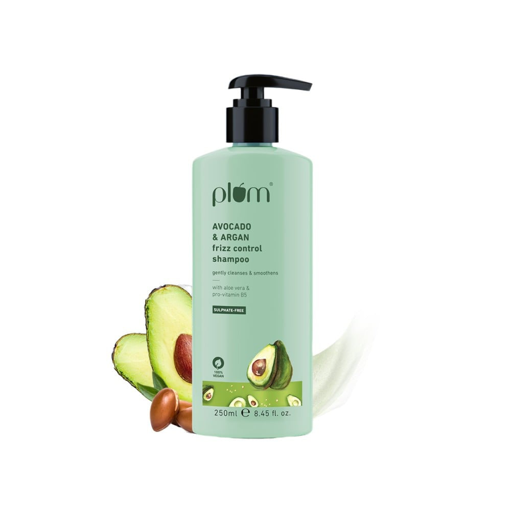 Plum Avocado And Argan Frizz Control Shampoo : 250 ml
