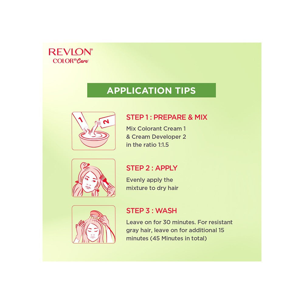 Revlon Color N Care Hair Colour (Natural Black) : 1 pack