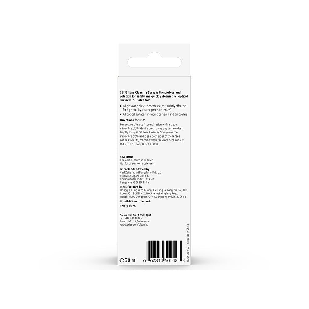 ZEISS Lens Cleaner (White) : 30 ml