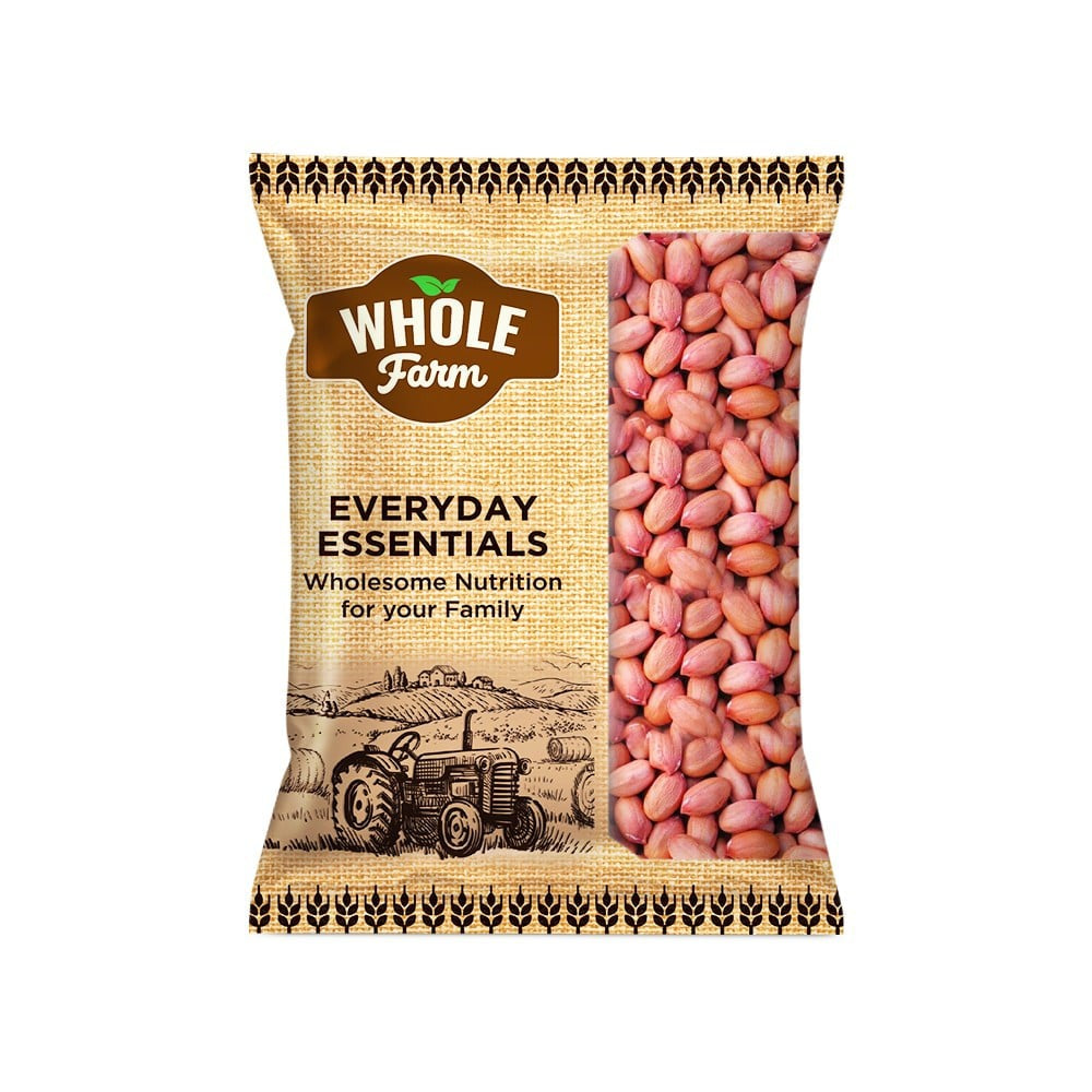 Whole Farm Premium Raw Peanuts : 500 g