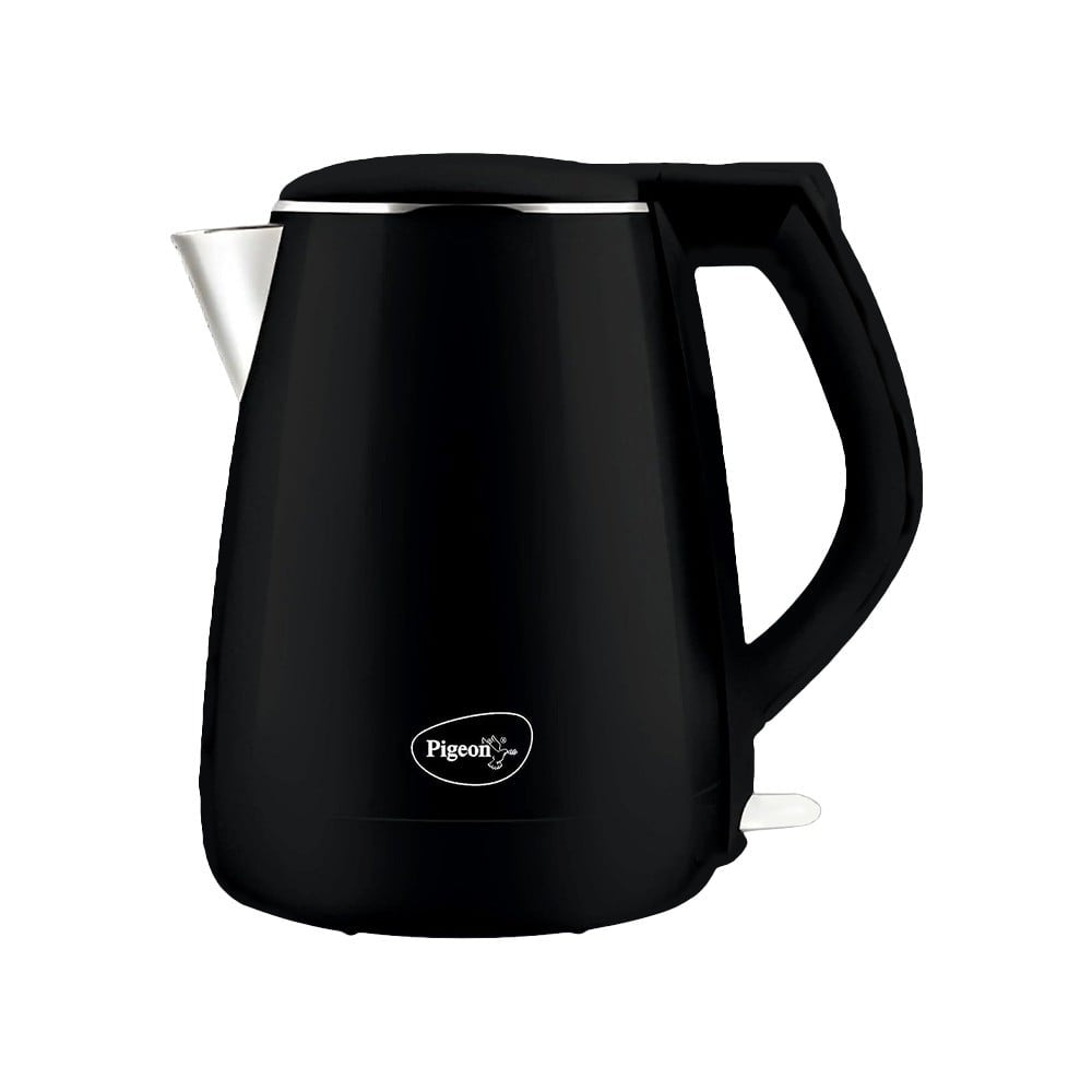 Pigeon Aura Double Walled Cool Touch Electric Kettle (1500W, 15635, Black) : 1 unit
