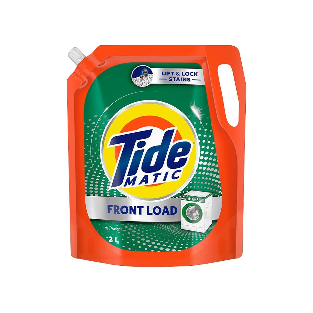 Tide Matic Front Load Liquid Detergent : 2 ltr
