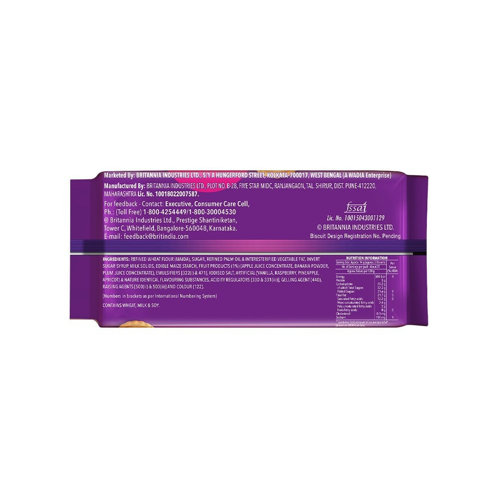 Britannia Treat Jim Jam Pops Crunchy Open Cookies : 350 g