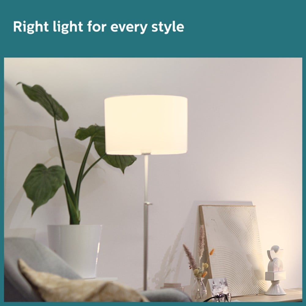 Philips Lighting SceneSwitch 10W LED Bulb (3 Colors in 1 LED Bulb, Tunable White) (White) : 1 unit