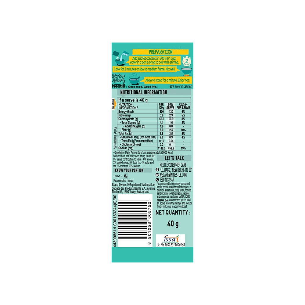 Nestle a+ Masala Millet (Veggie Masala) : 40 g