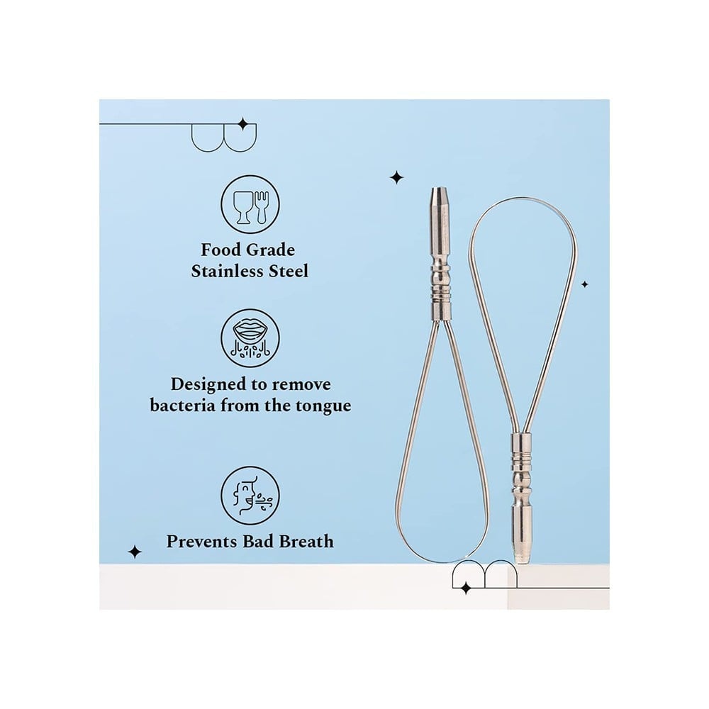 Perfora Stainless Steel Tongue Cleaner : 1 pc