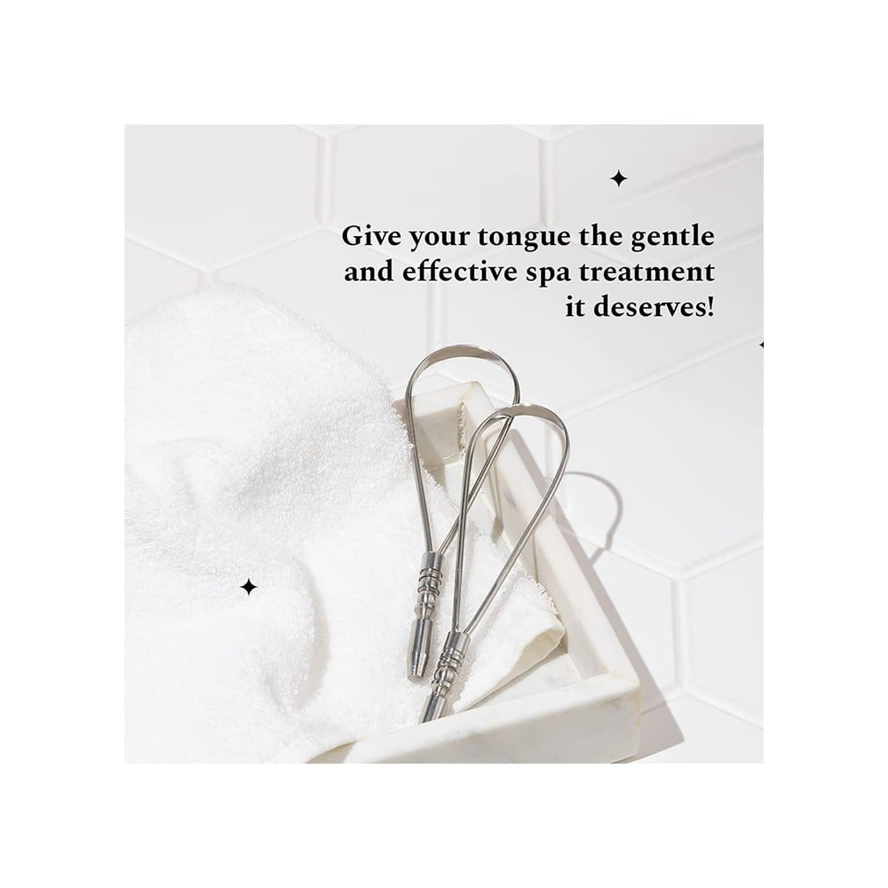 Perfora Stainless Steel Tongue Cleaner : 1 pc