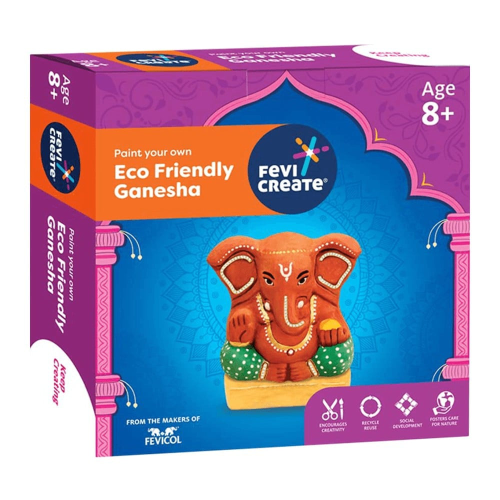 Pidilite Fevicreate Eco Friendly Ganesha Art Kit : 1 unit
