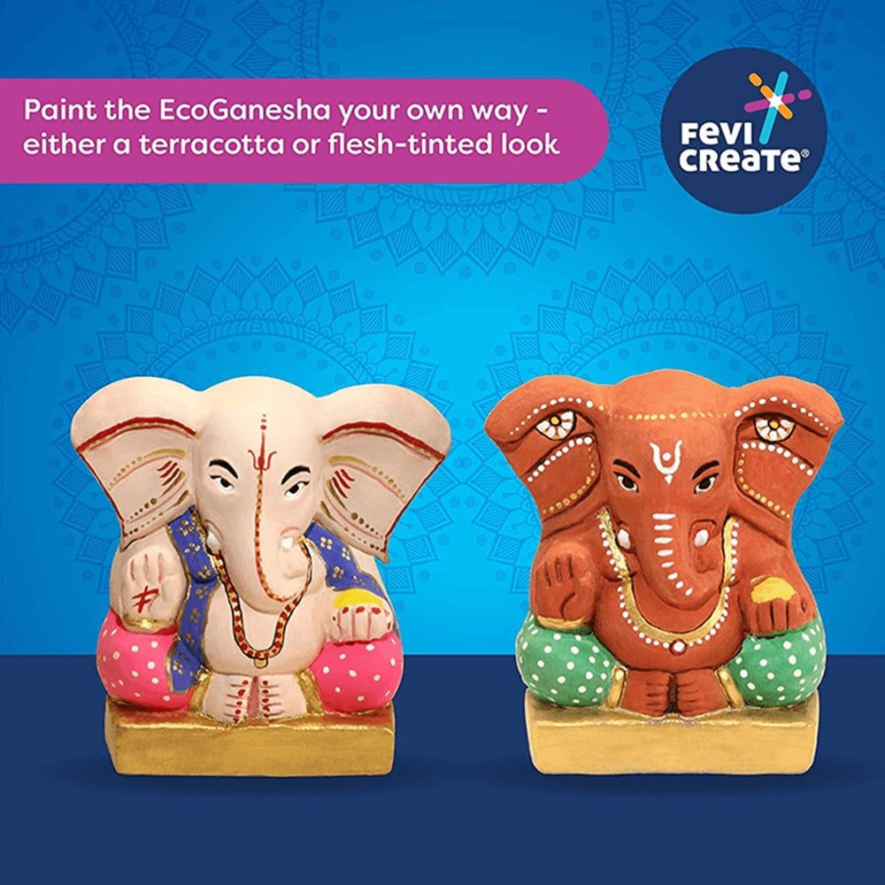 Pidilite Fevicreate Eco Friendly Ganesha Art Kit : 1 unit