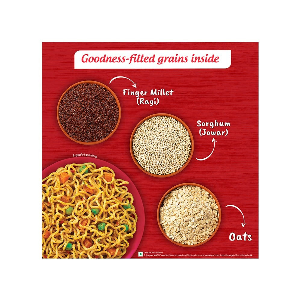 Maggi Nutri-Licious Masala Oats Instant Noodles with Millet Magic : 298 g