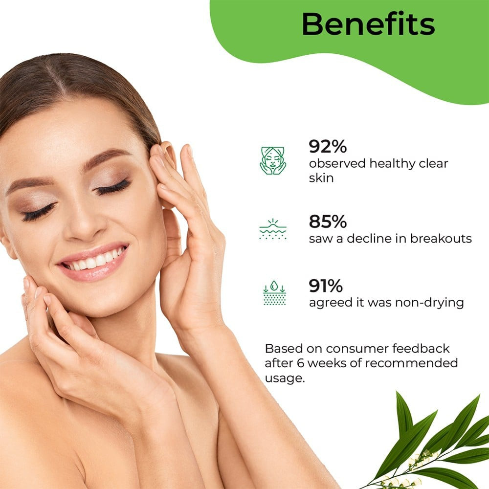 Pilgrim Tea Tree Purifying Gel Face Wash : 100 ml