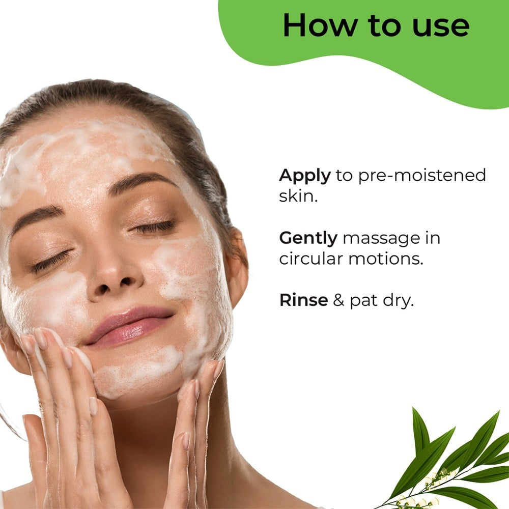 Pilgrim Tea Tree Purifying Gel Face Wash : 100 ml