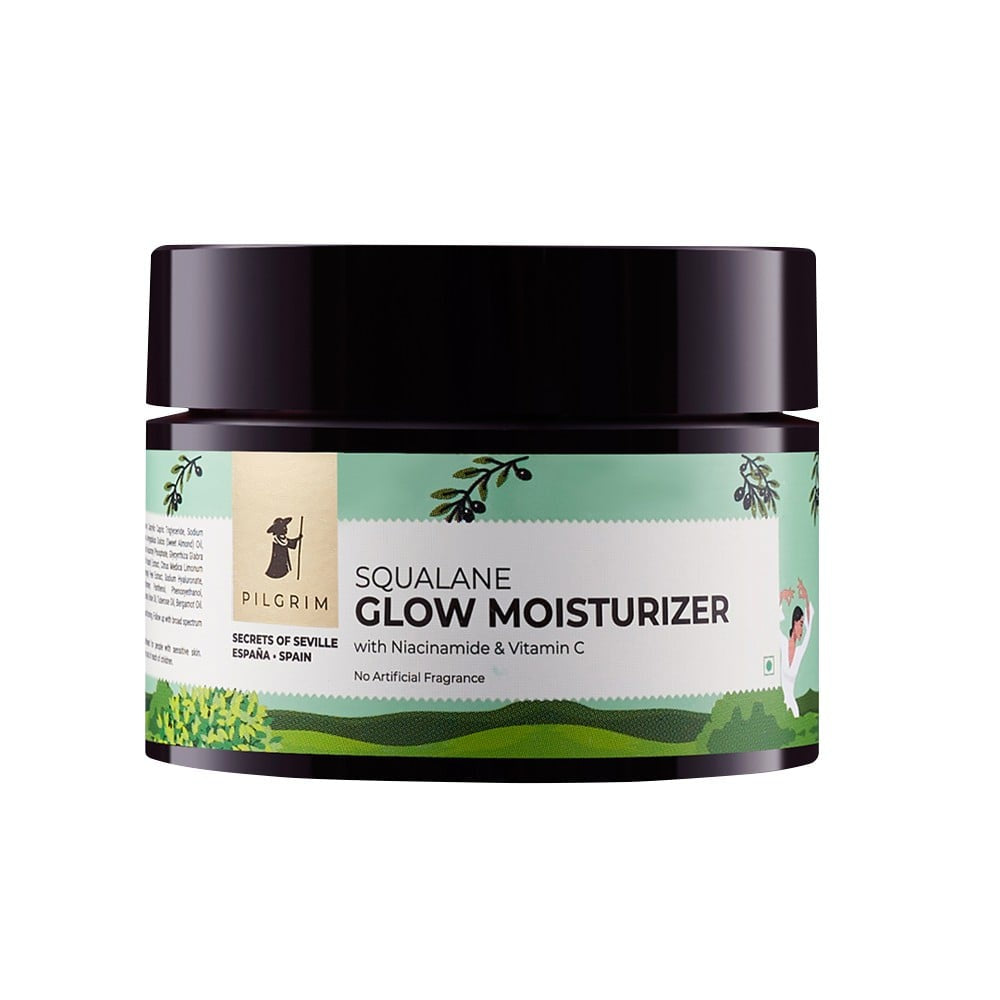 Pilgrim Squalane Plant Glow Moisturizing Cream : 50 g