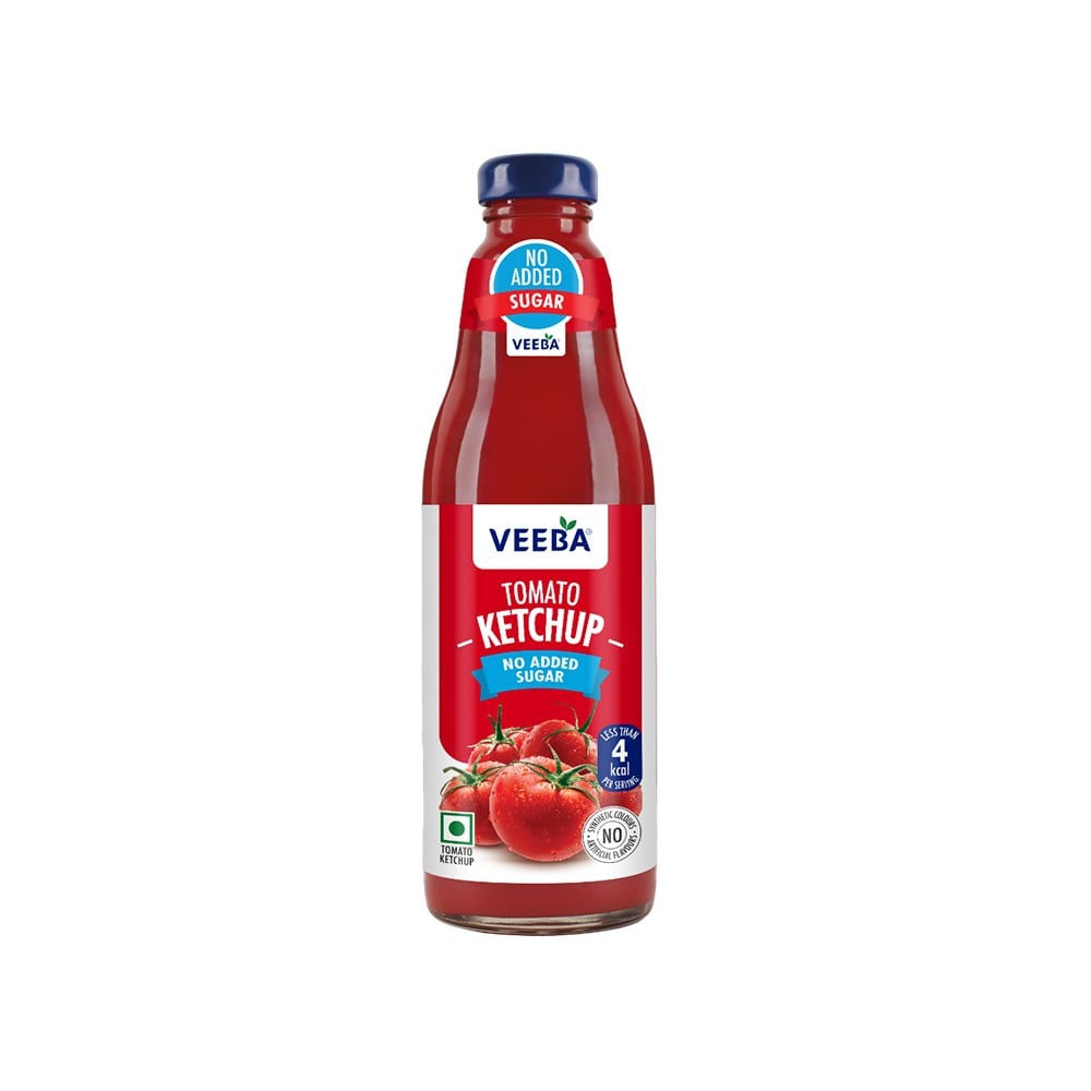 Veeba Tomato Ketchup (No Added Sugar) : 460 g