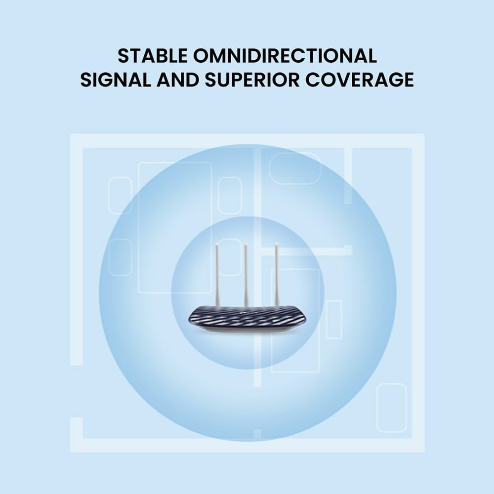 TP-LINK Archer C20 AC750 Wi-Fi Router (Blue) : 1 unit