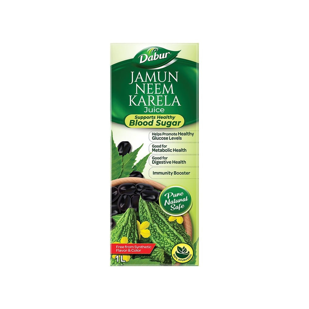 Dabur Jamun Neem Karela Health Juice : 1 ltr