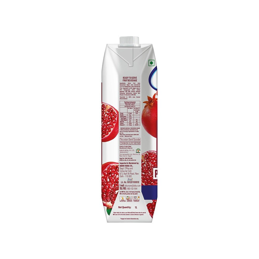 Real Activ Pomegranate Juice : 1 ltr