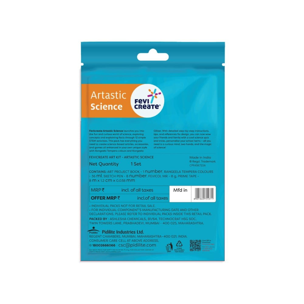 Pidilite Fevicreate Artastic Science Kit : 1 unit