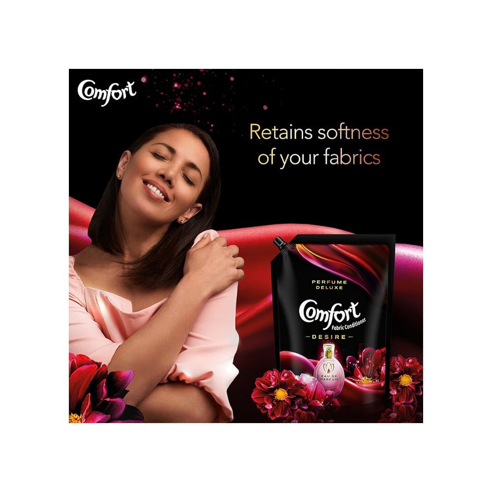 Comfort Fabric Conditioner (Perfume Deluxe) - Pack of 2 : 2 x 2 ltr