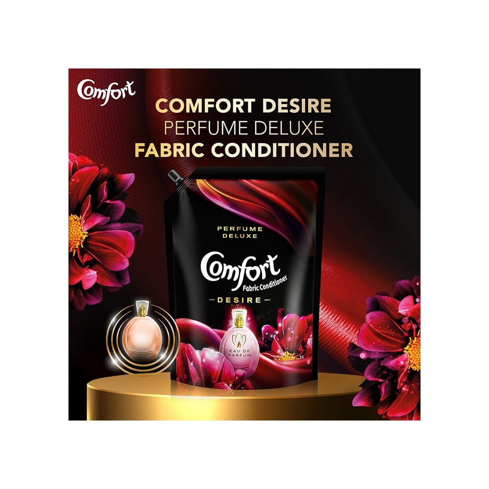 Comfort Fabric Conditioner (Perfume Deluxe) - Pack of 2 : 2 x 2 ltr