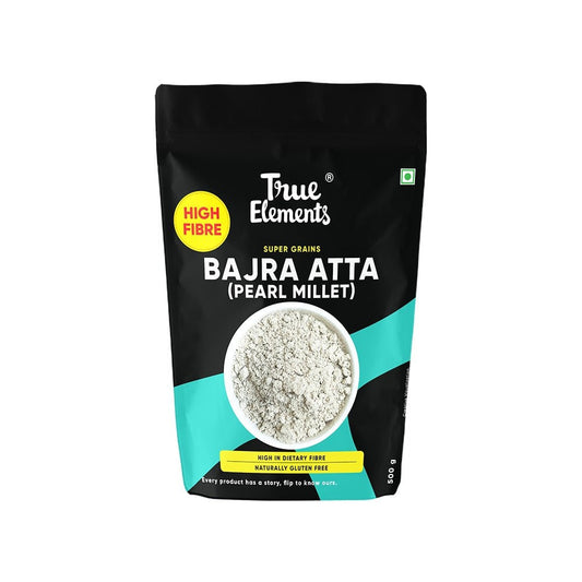 True Elements Bajra Flour (Pearl Millet) : 500 g