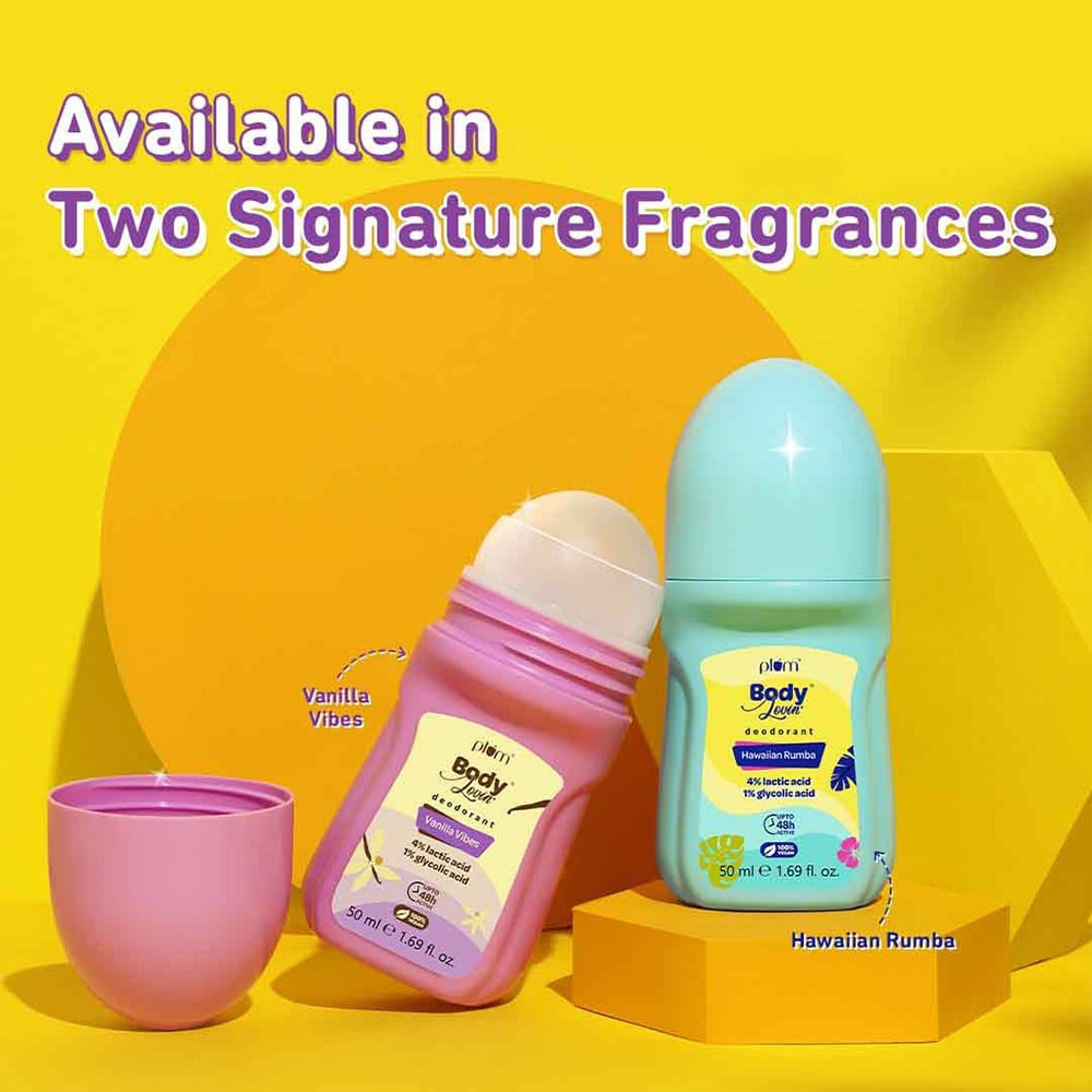 Plum BodyLovin' Vanilla Vibes Deodorant Roll on : 50 ml