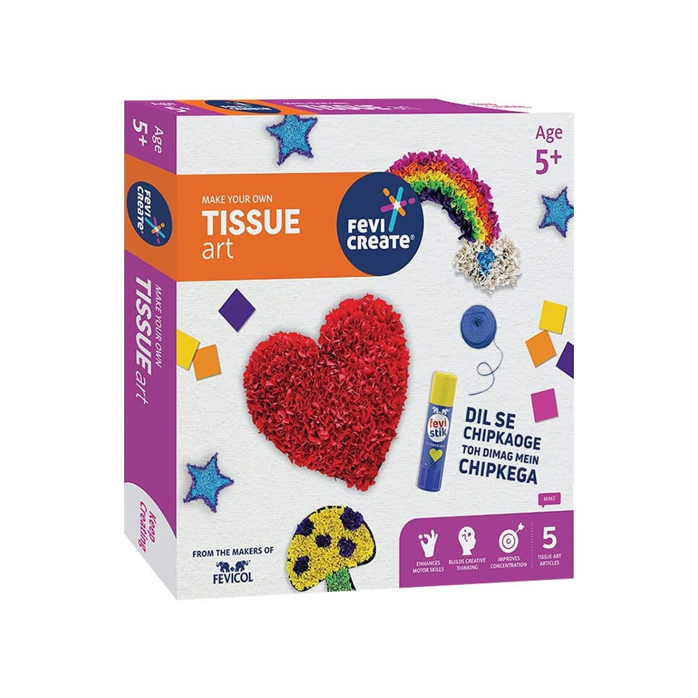 Pidilite Fevicreate Make Your Own Tissue Craft Kit : 1 unit