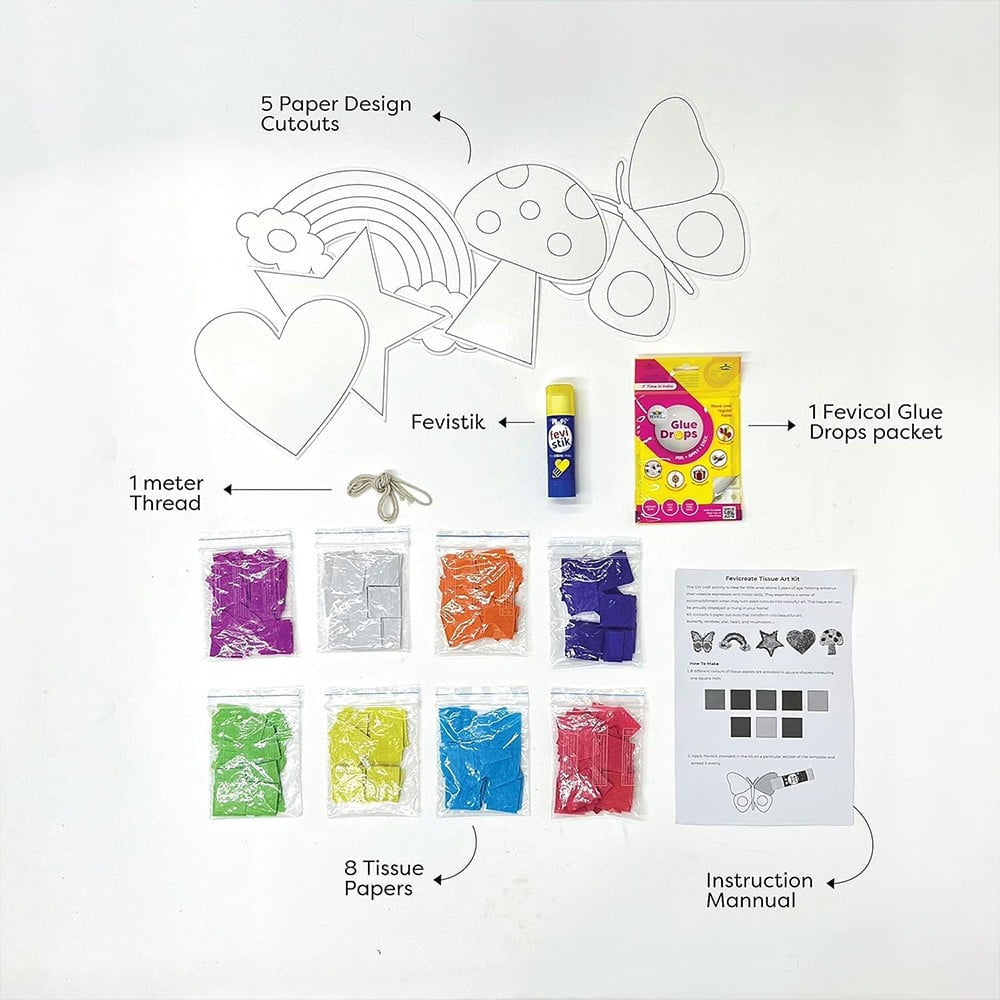 Pidilite Fevicreate Make Your Own Tissue Craft Kit : 1 unit