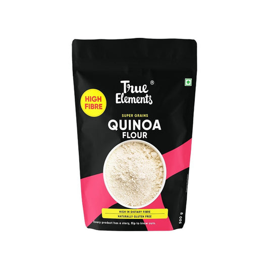 True Elements Quinoa Flour - Gluten-Free Atta : 500 g