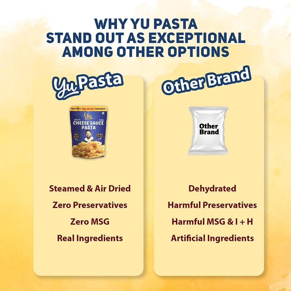 Yu Cheese Sauce Instant Wheat Pasta (Penne) : 65 g