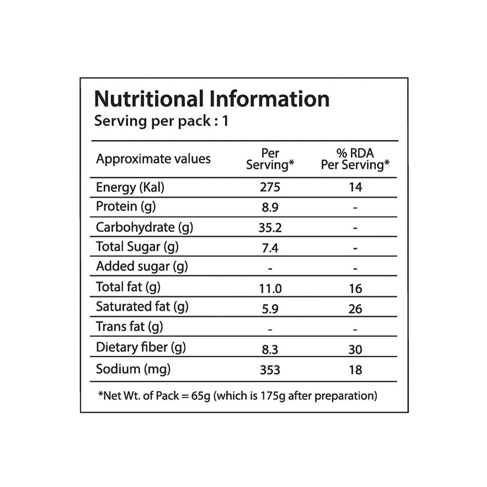 Yu Cheese Sauce Instant Wheat Pasta (Penne) : 65 g