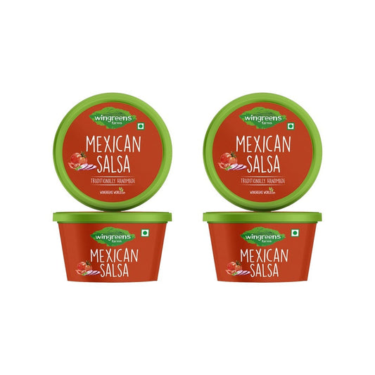 Wingreens Farms Mexican Salsa Dip - Pack of 2 : 2 x 180 g