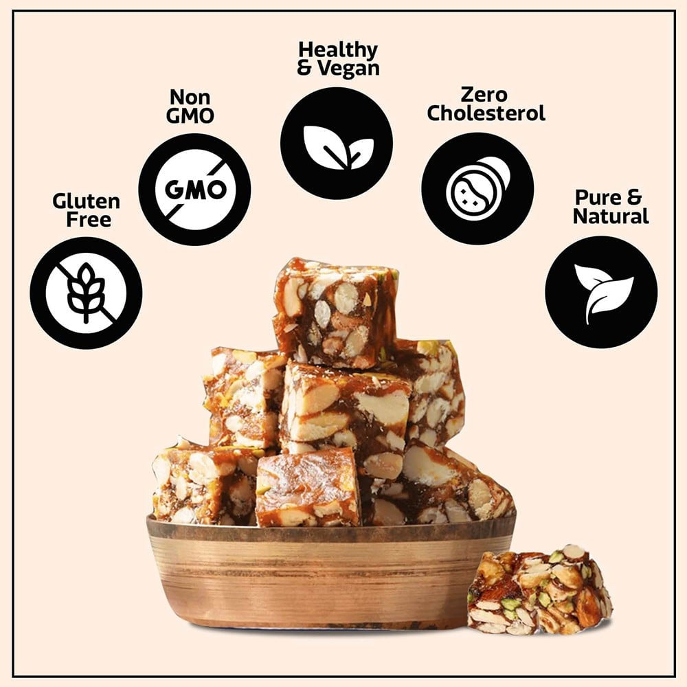 Wonderland Foods Dates and Dry Fruits Delight Bites : 200 g