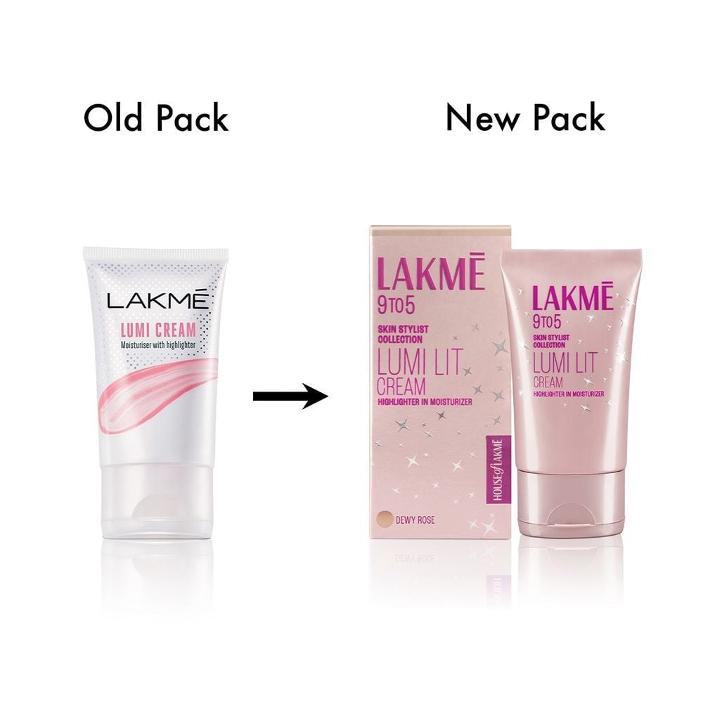 Lakme 9To5 Lumi Lit Strobe Cream (Dewy Rose) : 30 g